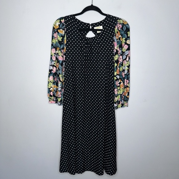 ♣️ MAEVE by ANTHROPOLOGIE Sawyer Balloon-Sleeved Tunic Dress XS. Great Condition - Picture 4 of 6